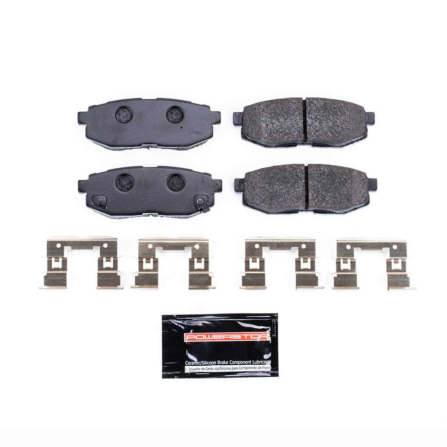 Power Stop PST-1124 Track Day Carbon-Fiber/Metallic Rear Brake Pads for 2006-2023 Scion Fr-S product image