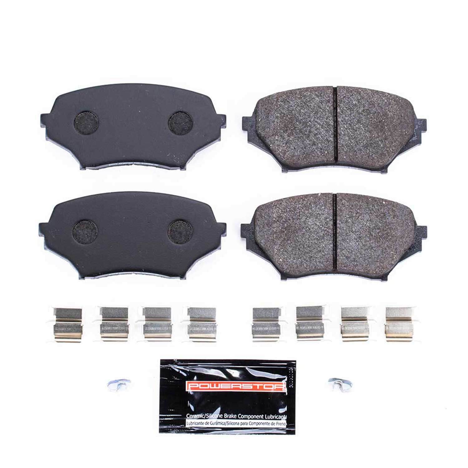 Power Stop PST-1179 Track Day Carbon-Fiber/Metallic Front Brake Pads for 2006-2015 Mazda Miata / MX-5 product image