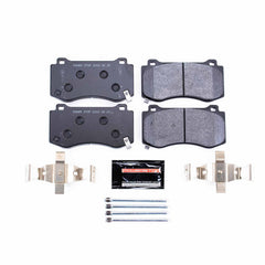 Power Stop PST-1298 Track Day Carbon-Fiber/Metallic Front Brake Pads for 2005-2023 Chrysler 300 product image