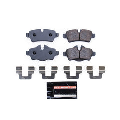 Power Stop PST-1309 Track Day Carbon-Fiber/Metallic Rear Brake Pads for 2007 MINI Cooper Base, S Hatchback product image