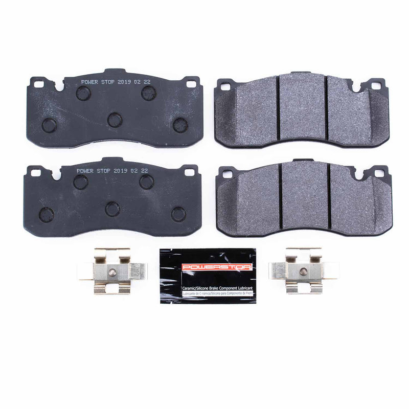 Power Stop PST-1371 Track Day Carbon-Fiber/Metallic Front Brake Pads for 2008-2013 BMW 135I Base product image
