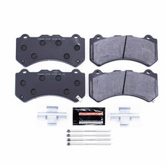 Power Stop PST-1382 Track Day Carbon-Fiber/Metallic Front Brake Pads for 2009-2019 Nissan gt-R product image