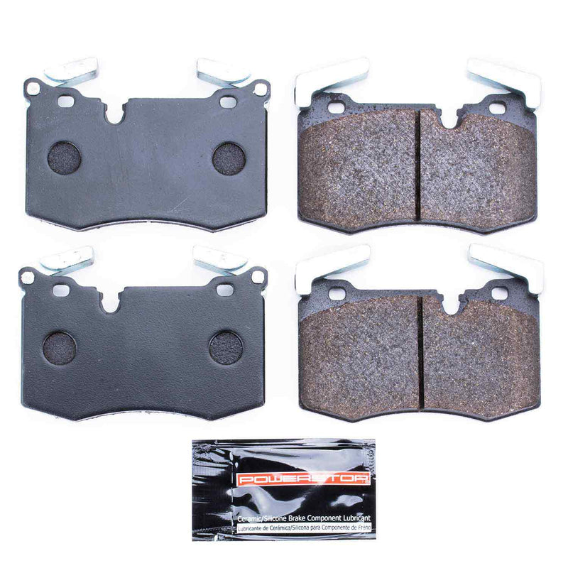 Power Stop PST-1403 Track Day Carbon-Fiber/Metallic Front Brake Pads for 2009-2011 MINI Cooper John Cooper Works, John Cooper Works Clubman product image