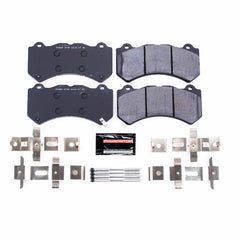 Power Stop PST-1405 Track Day Carbon-Fiber/Metallic Front Brake Pads for 2009-2023 Cadillac Ats product image