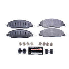 Power Stop PST-1463 Track Day Carbon-Fiber/Metallic Front Brake Pads for 2011-2014 Ford Mustang product image
