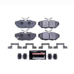 Power Stop PST-1465 Track Day Carbon-Fiber/Metallic Rear Brake Pads for 2011-2014 Ford Mustang product image