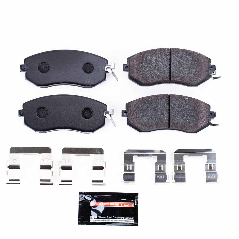 Power Stop PST-1539 Track Day Carbon-Fiber/Metallic Front Brake Pads for 2011-2023 Scion Fr-S product image