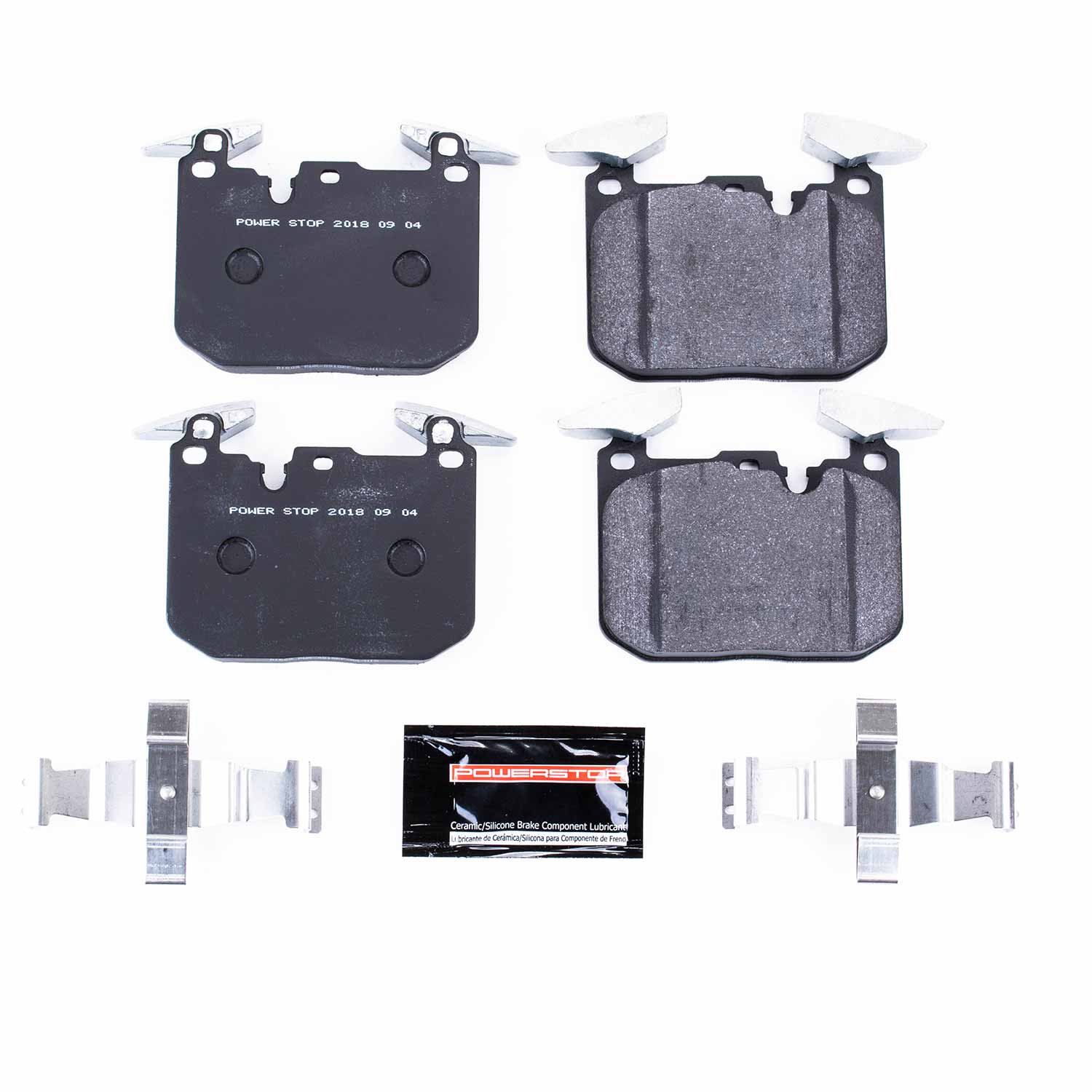 Power Stop PST-1609 Track Day Carbon-Fiber/Metallic Front Brake Pads for 2012-2021 BMW 228I product image