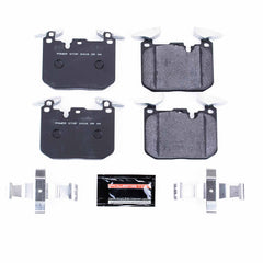 Power Stop PST-1609 Track Day Carbon-Fiber/Metallic Front Brake Pads for 2012-2021 BMW 228I product image