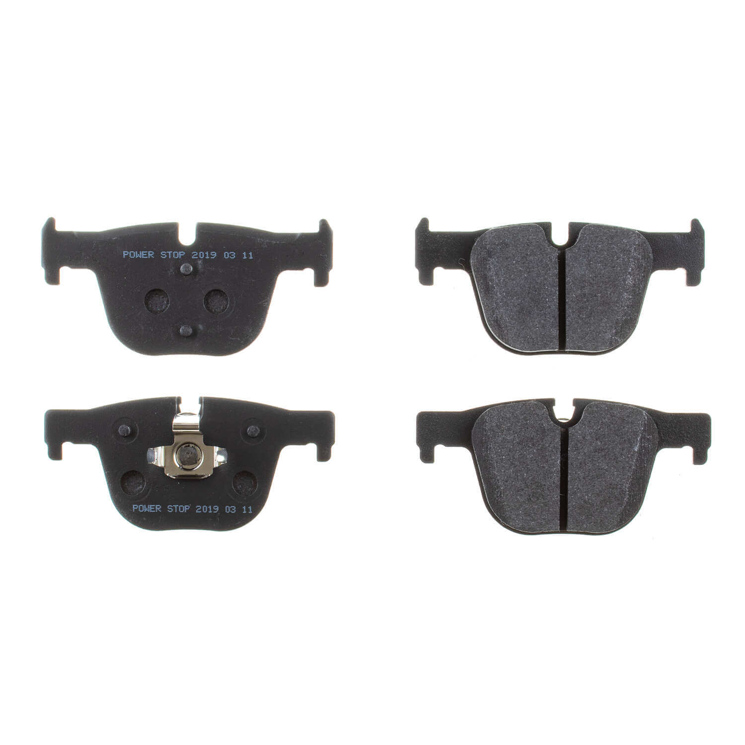 Power Stop PST-1610 Track Day Carbon Fiber Metallic Rear Brake Pads for 2016 BMW 328I Base product image