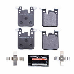 Power Stop PST-1656 Track Day Carbon-Fiber/Metallic Rear Brake Pads for 2013-2021 BMW 228I product image