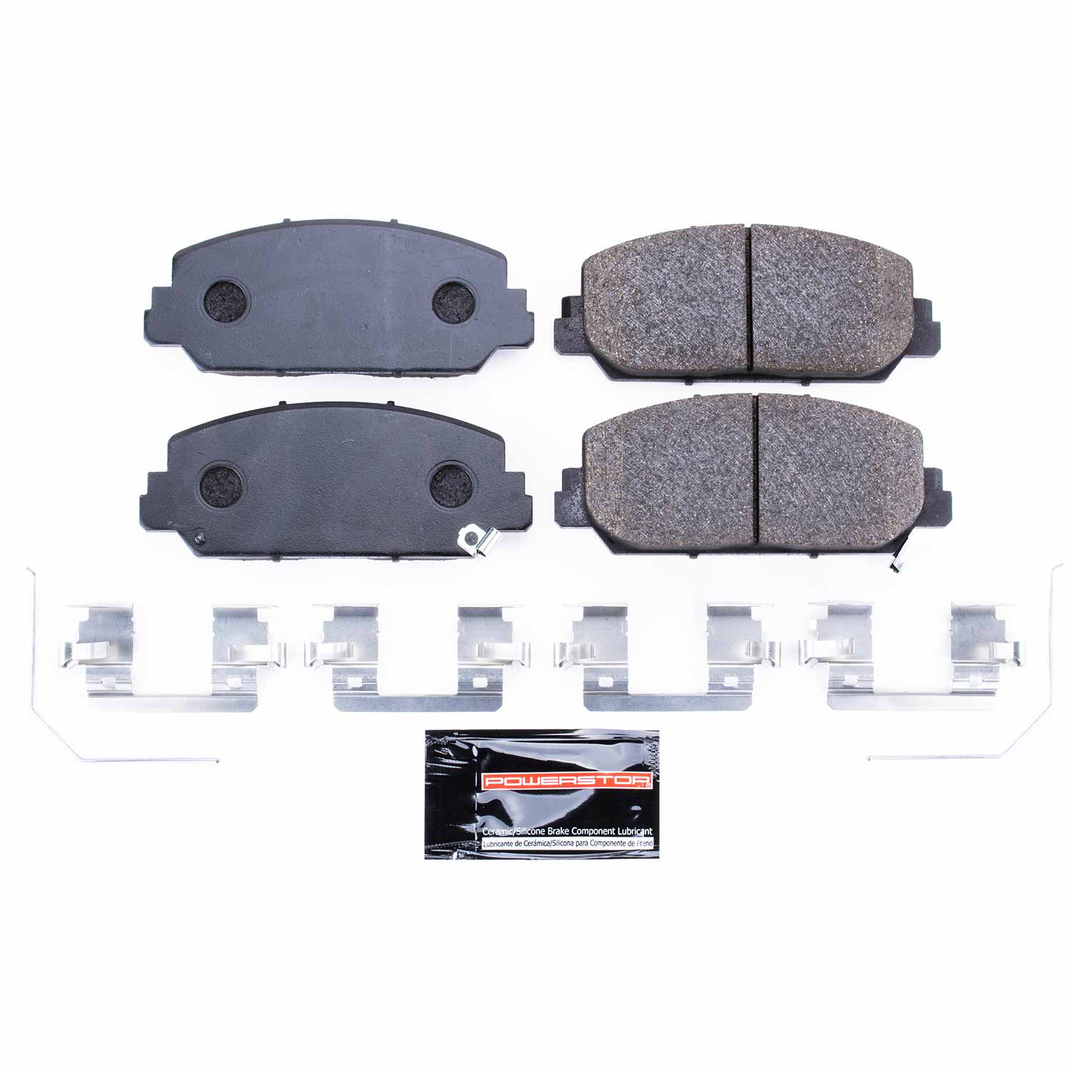 Power Stop PST-1697 Track Day Carbon-Fiber/Metallic Front Brake Pads for 2016-2022 Acura ILX Base product image