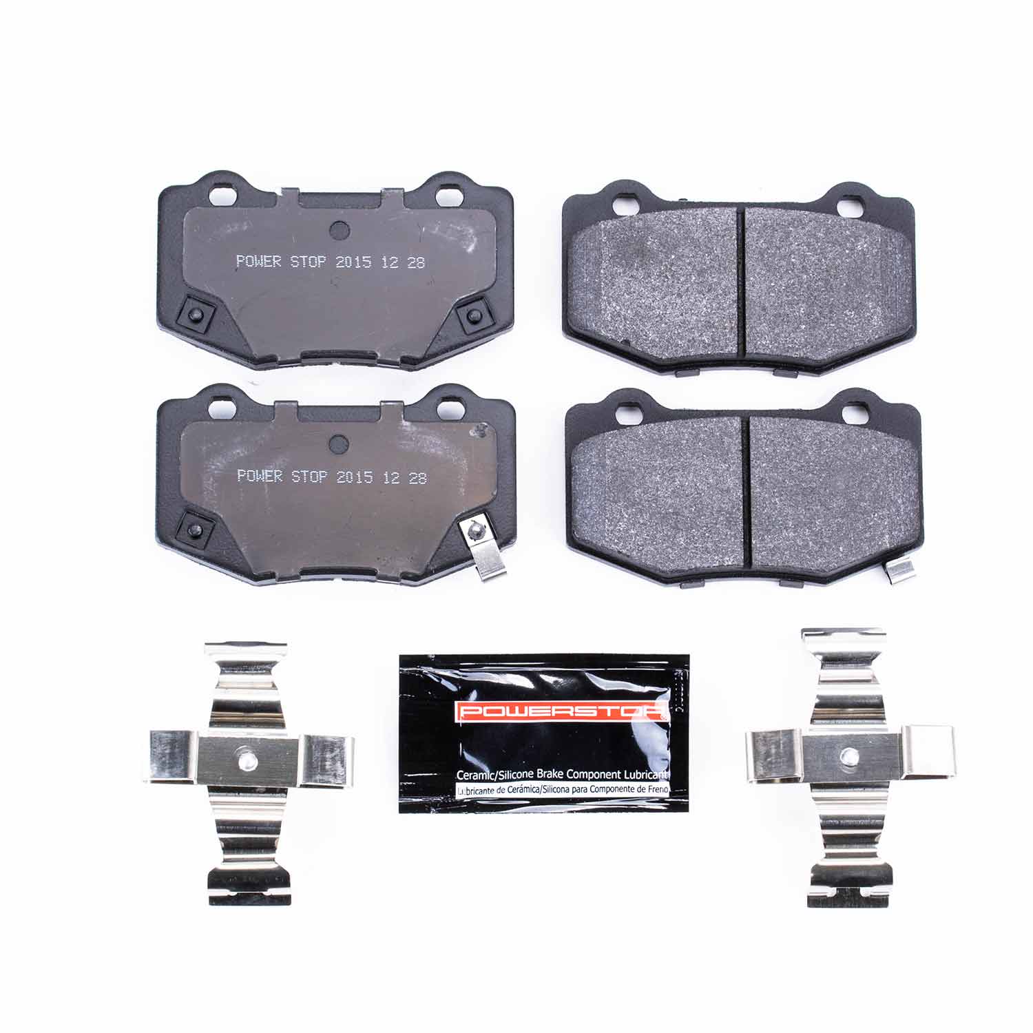 Power Stop PST-1718 Track Day Carbon-Fiber/Metallic Rear Brake Pads for 2014-2022 Cadillac Ats product image
