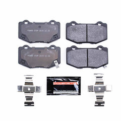 Power Stop PST-1718 Track Day Carbon-Fiber/Metallic Rear Brake Pads for 2014-2022 Cadillac Ats product image