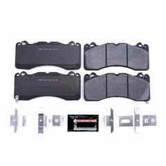 Power Stop PST-1792 Track Day Carbon-Fiber/Metallic Front Brake Pads for 2015-2022 Ford Mustang product image