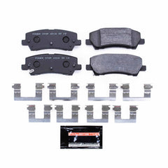 Power Stop PST-1793 Track Day Carbon-Fiber/Metallic Rear Brake Pads for 2015-2022 Ford Mustang product image