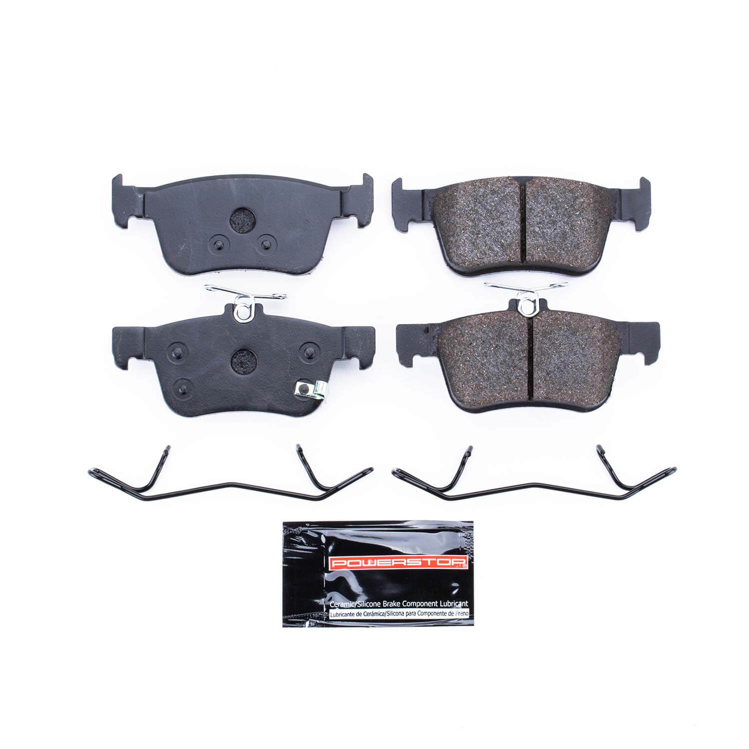 Power Stop PST-1878 Track Day Carbon-Fiber/Metallic Rear Brake Pads for 2019-2020 Acura RDX Base, Sh-AWD product image
