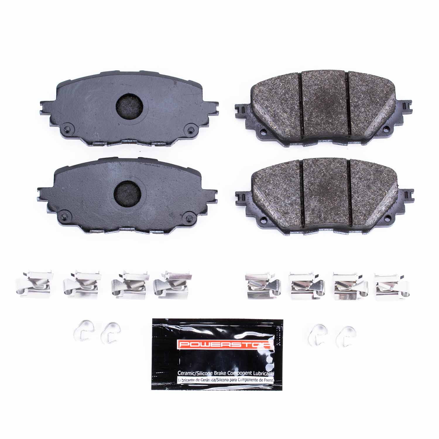 Power Stop PST-1903 Track Day Carbon-Fiber/Metallic Front Brake Pads for 2016-2022 Fiat 124 Spider product image