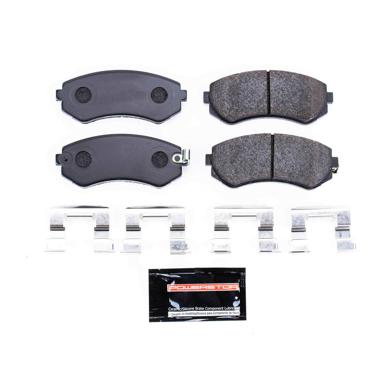 Power Stop PST-422 Track Day Carbon-Fiber/Metallic Front Brake Pads for 1989-1996 Nissan 240SX product image