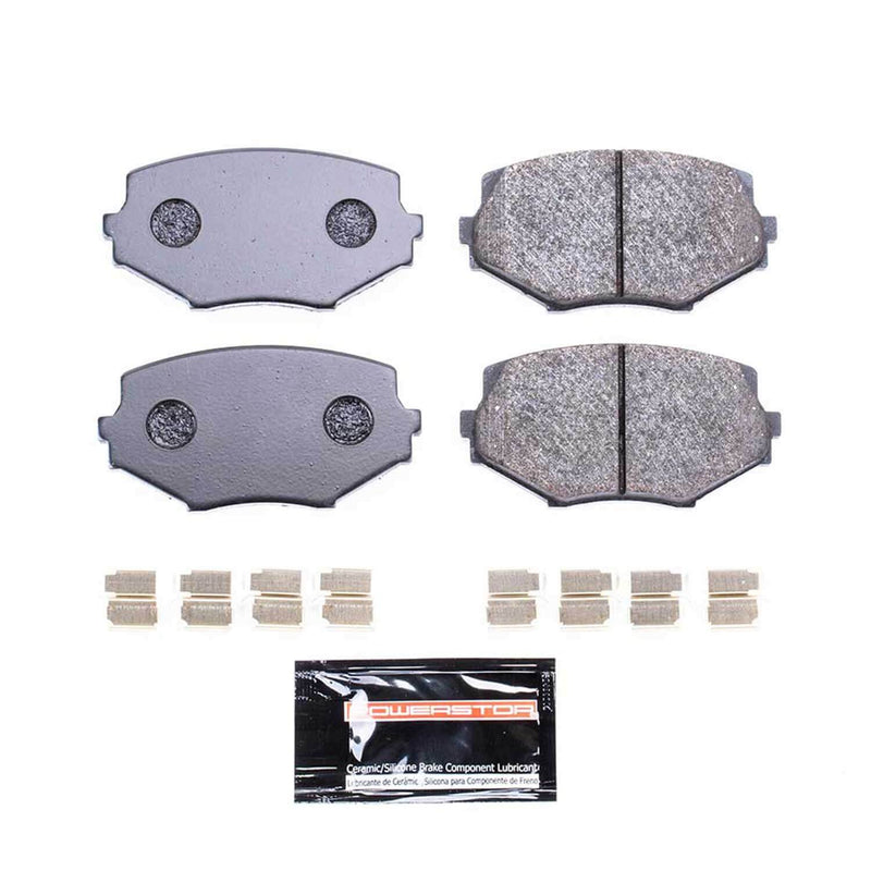Power Stop PST-635 Track Day Carbon-Fiber/Metallic Front Brake Pads for 1994-2005 Mazda Miata / MX-5 product image