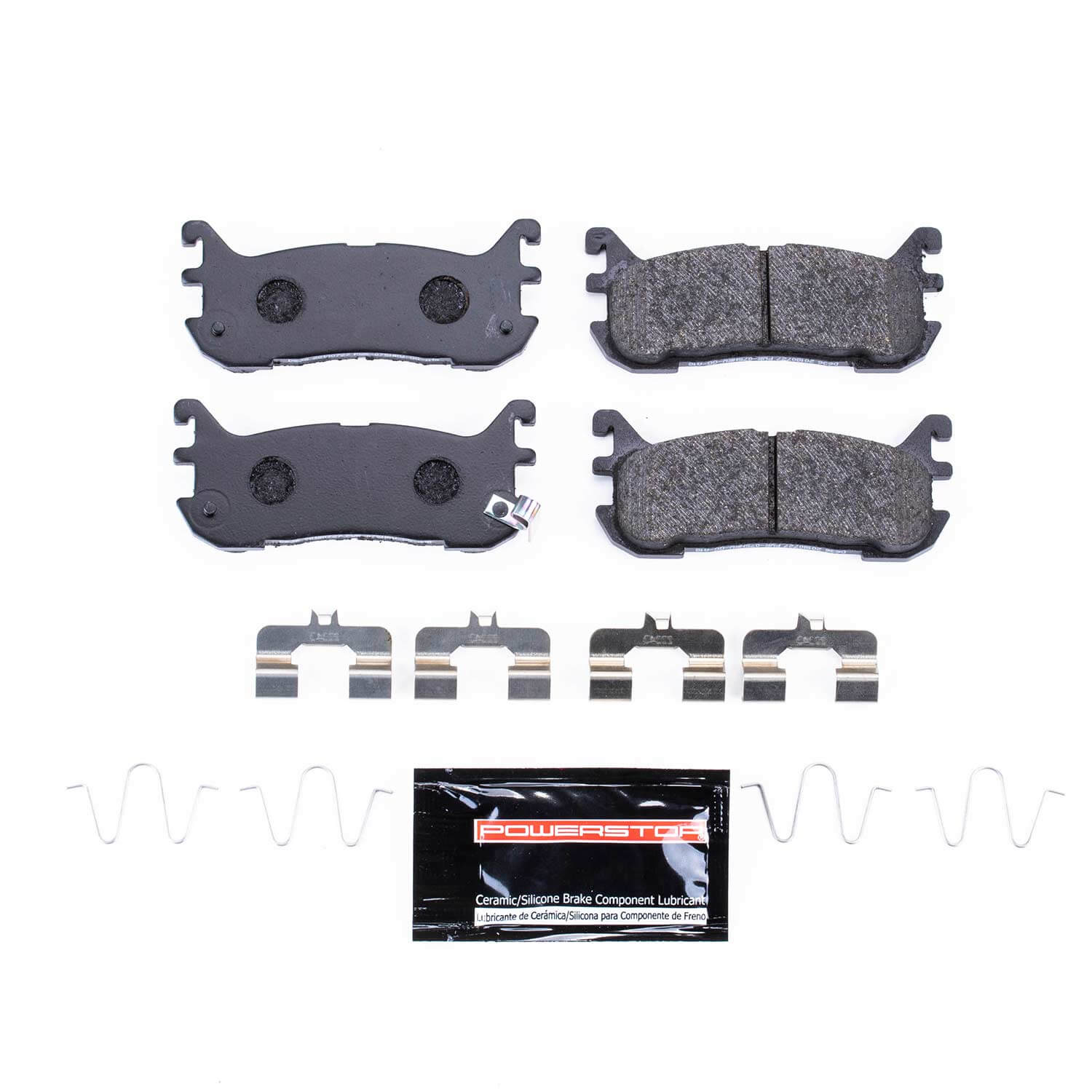 Power Stop PST-636 Track Day Carbon-Fiber/Metallic Rear Brake Pads for 1994-2005 Ford Escort product image