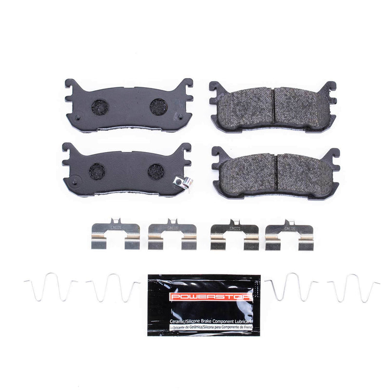 Power Stop PST-636 Track Day Carbon-Fiber/Metallic Rear Brake Pads for 1994-2005 Ford Escort product image