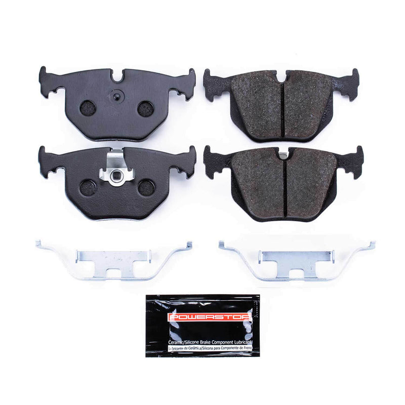 Power Stop PST-683 Track Day Carbon-Fiber/Metallic Rear Brake Pads for 1995-2010 BMW 330CI product image