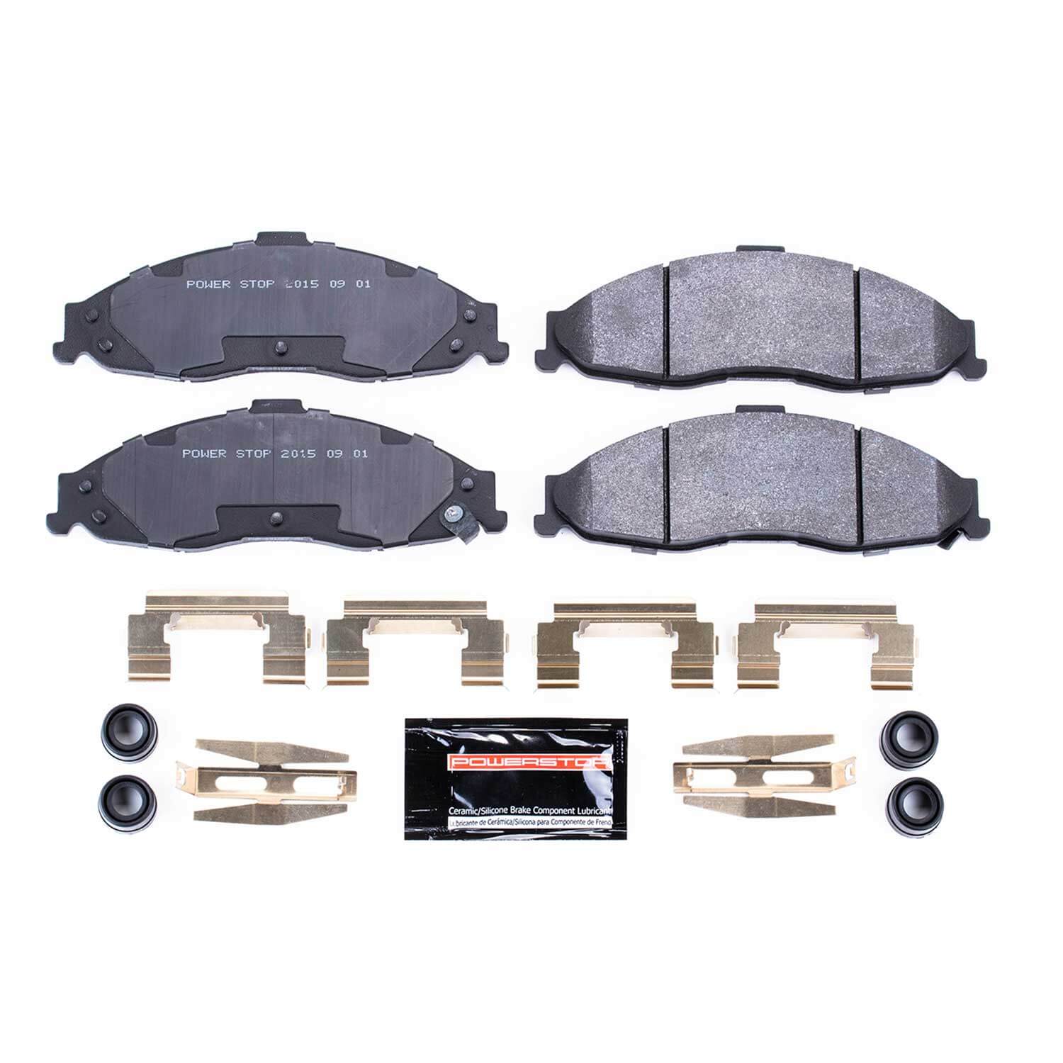 Power Stop PST-749 Track Day Carbon-Fiber/Metallic Front Brake Pads for 1998-2002 Chevrolet Camaro product image