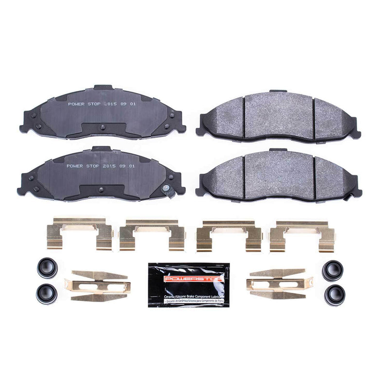 Power Stop PST-749 Track Day Carbon-Fiber/Metallic Front Brake Pads for 1998-2002 Chevrolet Camaro product image