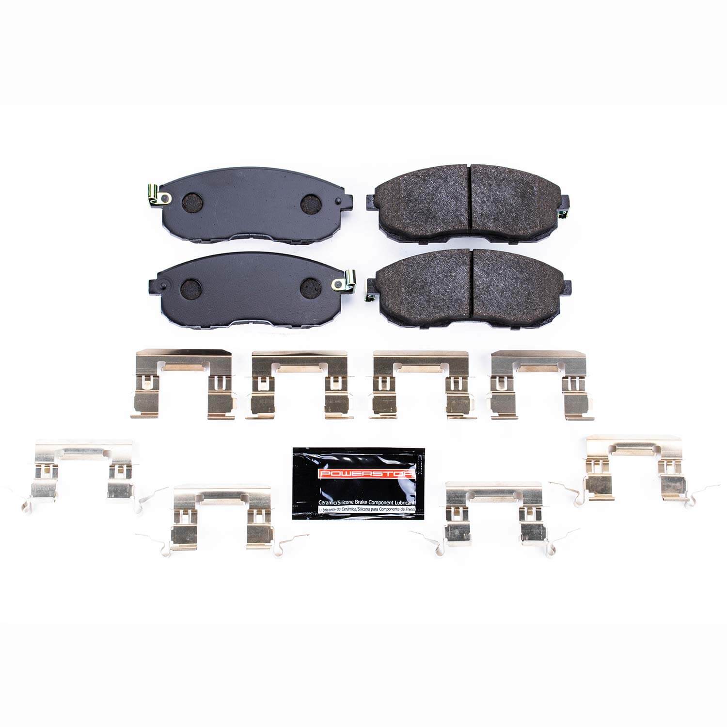 Power Stop PST-815 Track Day Carbon-Fiber/Metallic Front Brake Pads for 1999-2019 Infiniti G35 product image