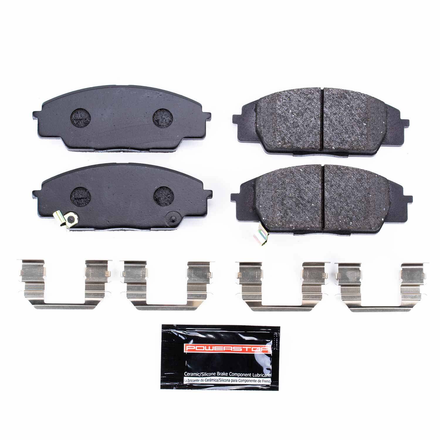 Power Stop PST-829 Track Day Carbon-Fiber/Metallic Front Brake Pads for 2000-2011 Acura Rsx product image