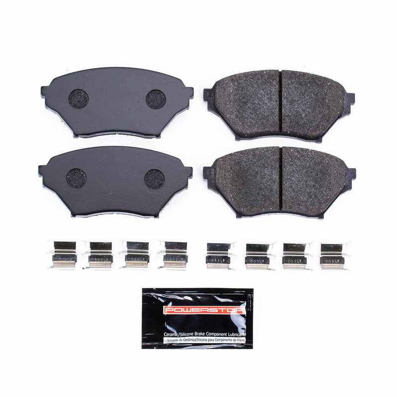 Power Stop PST-890 Track Day Carbon-Fiber/Metallic Front Brake Pads for 2001-2005 Mazda Miata / MX-5 product image