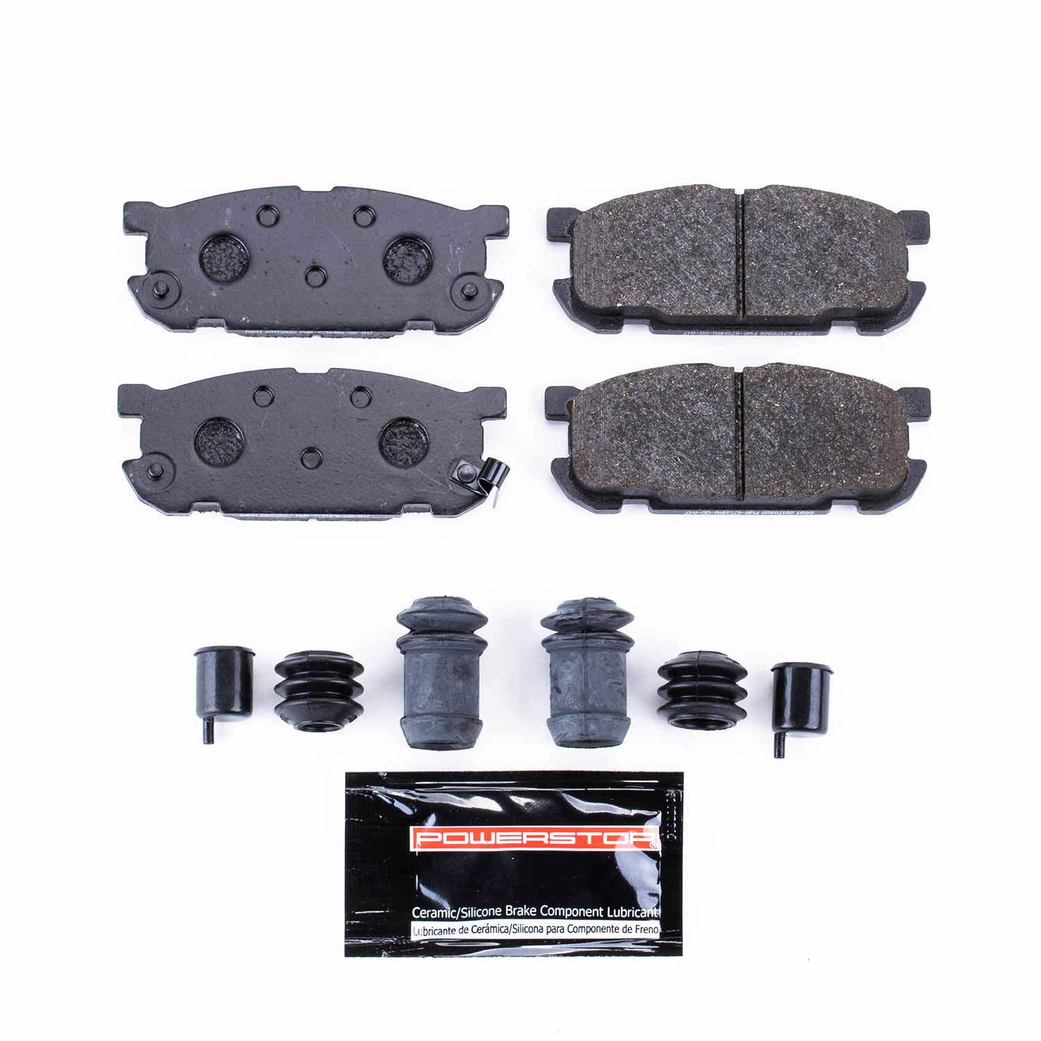 Power Stop PST-891 Track Day Carbon-Fiber/Metallic Rear Brake Pads for 2001-2005 Mazda Miata / MX-5 product image