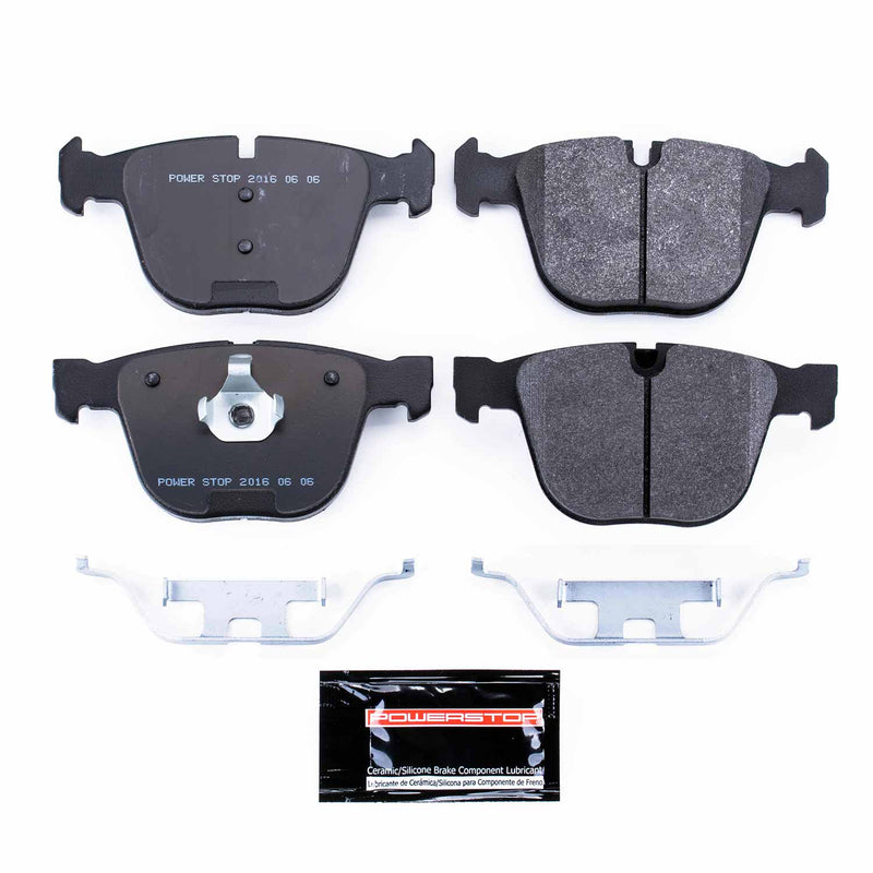 Power Stop PST-919 Track Day Carbon-Fiber/Metallic Rear Brake Pads for 2002-2019 BMW 1 Series M product image