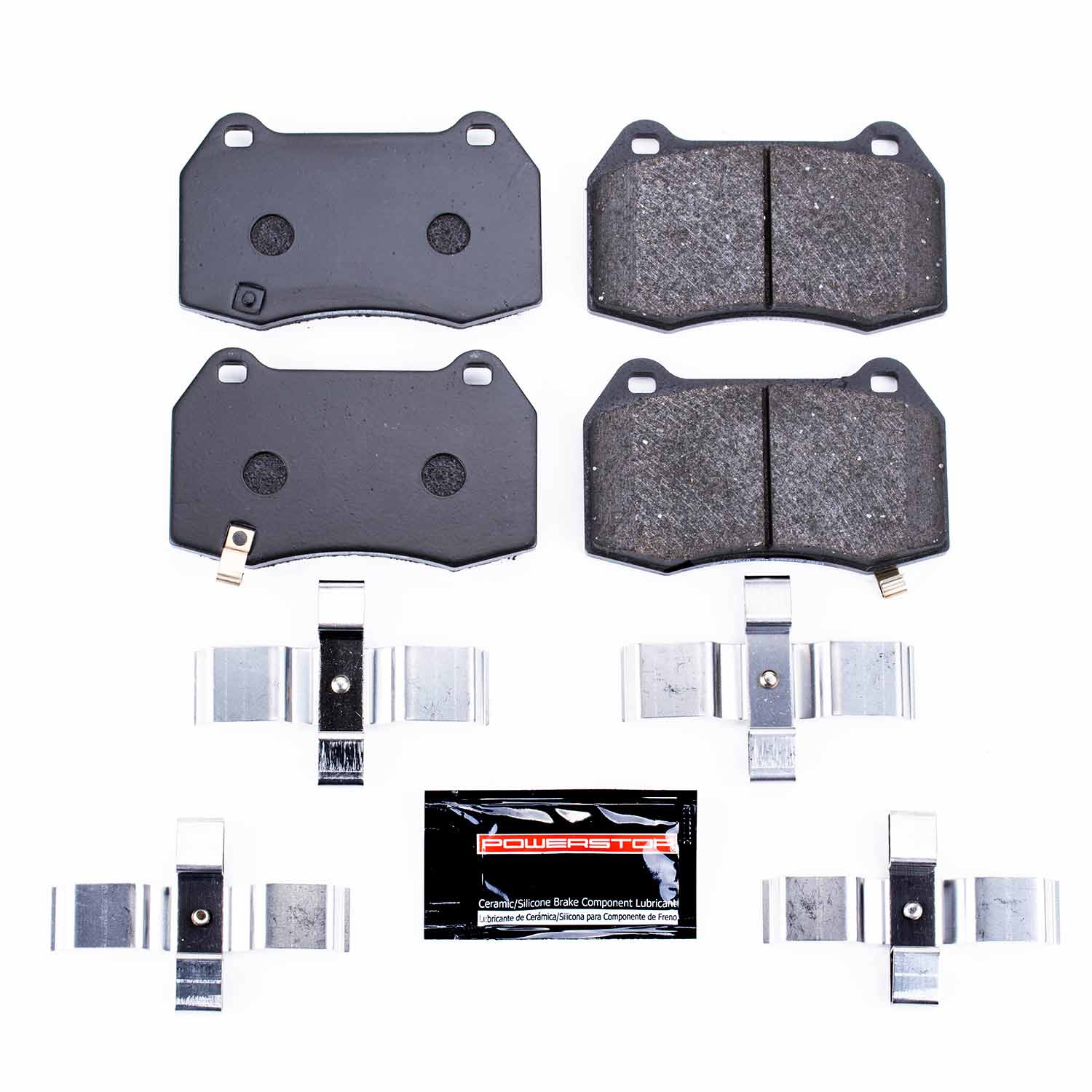 Power Stop PST-960 Track Day Carbon-Fiber/Metallic Front Brake Pads for 2003-2009 Infiniti G35 product image