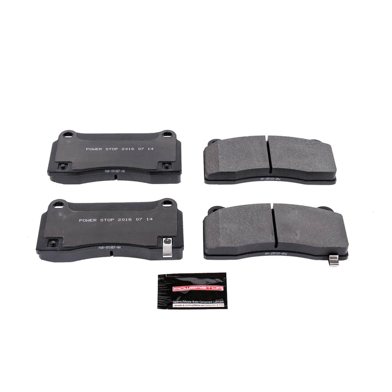 Power Stop PST-968 Track Day Carbon-Fiber/Metallic Front Or Rear Brake Pads for 2003-2017 Dodge Viper product image
