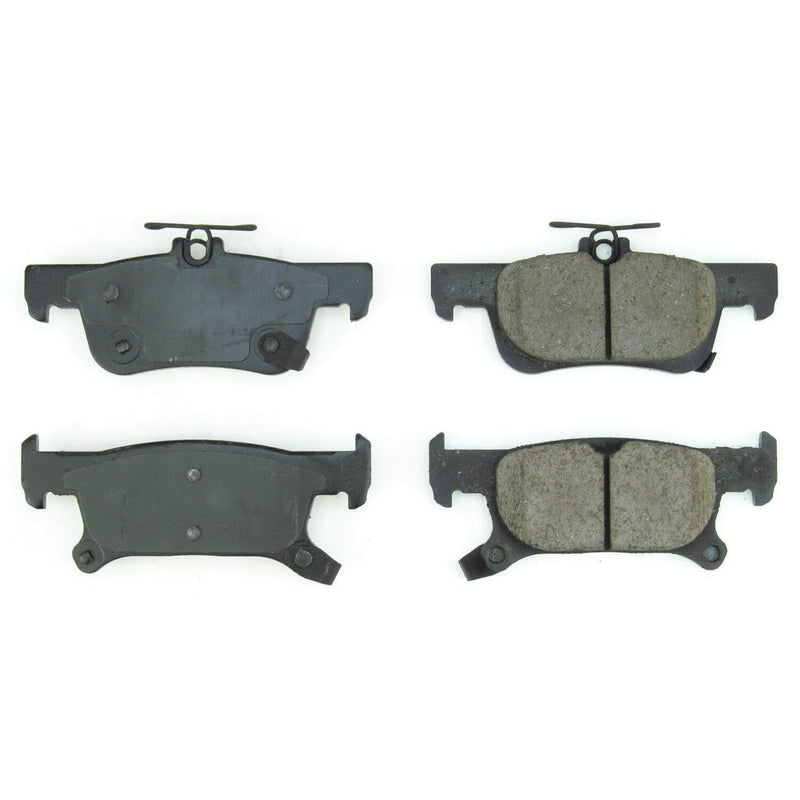 Power Stop 16-2025 Z16 Evolution Clean Ride Premium Ceramic Rear Brake Pads for 2017-2018 Buick Envision Base, Essence, Preferred product image