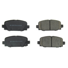 Power Stop 16-2081 Z16 Evolution Clean Ride Ceramic Rear Brake Pads for 2018 Jeep Compass Latitude, Limited, Sport, Trailhawk product image