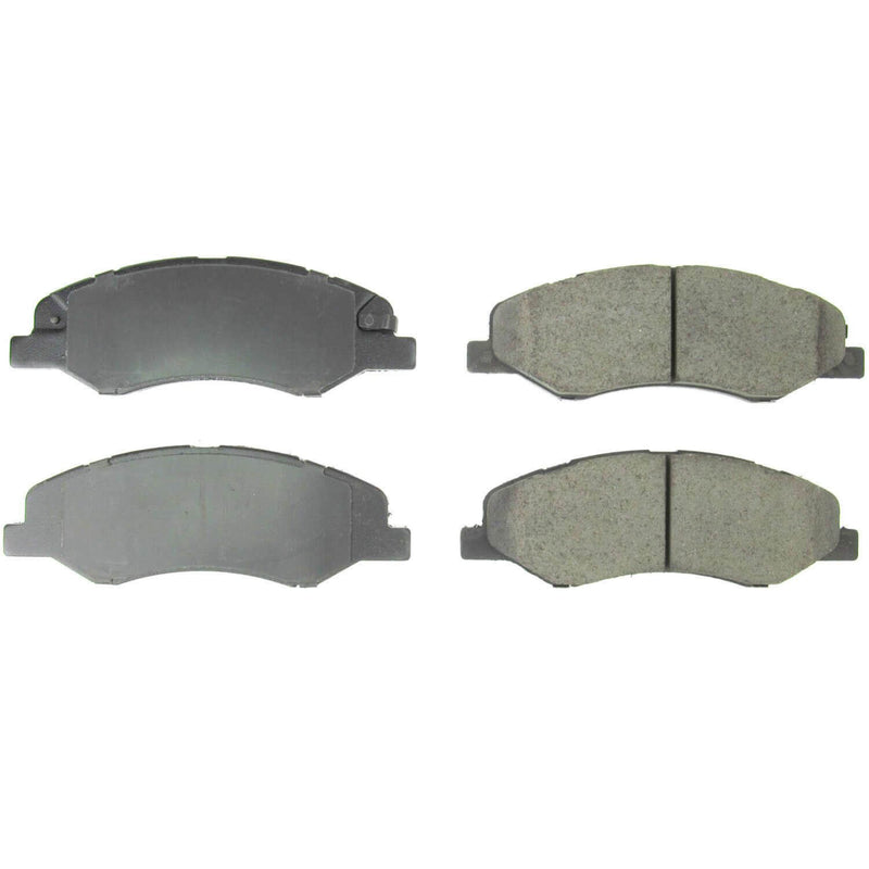 Power Stop 16-2089 Z16 Evolution Clean Ride Ceramic Front Brake Pads for 2018-2022 Honda Odyssey Elite, EX, EX-L, LX, Touring product image