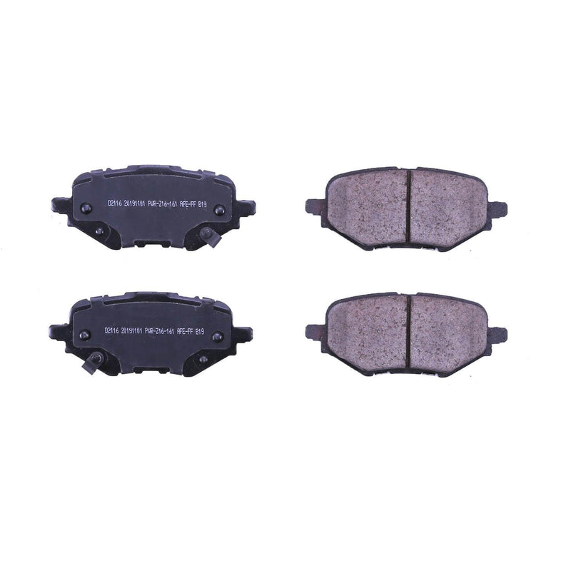Power Stop 16-2116 Z16 Evolution Clean Ride Ceramic Rear Brake Pads for 2017 Honda Clarity Electric, Fuel Cell product image