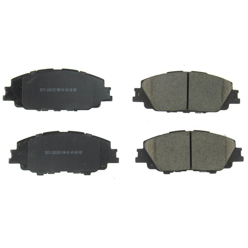 Power Stop 16-2176 Z16 Evolution Clean Ride Ceramic Front Brake Pads for 2019 Toyota Corolla SE, Xse product image