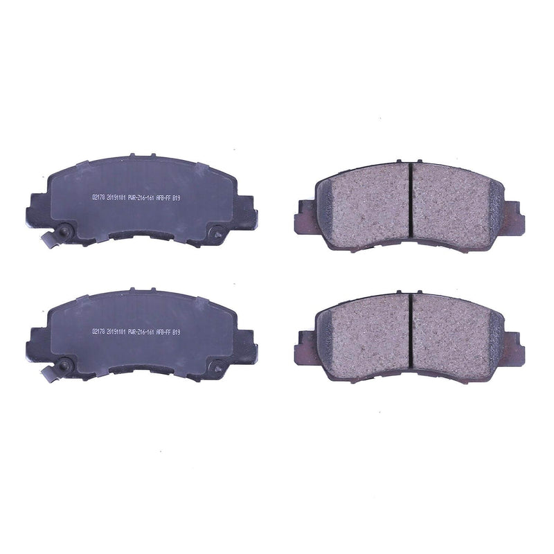 Power Stop 16-2178 Z16 Evolution Clean Ride Ceramic Front Brake Pads for 2018 Mitsubishi Eclipse Cross ES, LE, SE, SEL product image