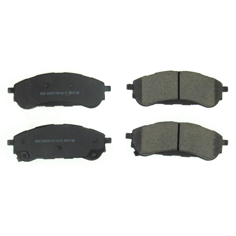Power Stop 16-2208 Z16 Evolution Clean Ride Ceramic Rear Brake Pads for 2019-2022 Ford Ranger Lariat, XL, XLT product image