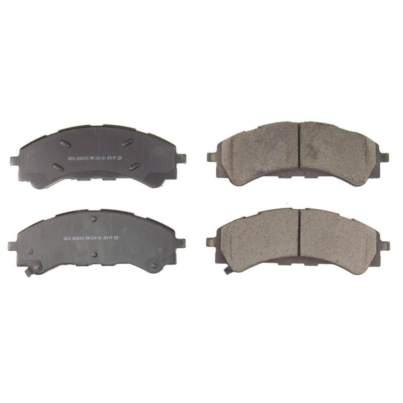 Power Stop 16-2216 Z16 Evolution Clean Ride Ceramic Front Brake Pads for 2021 Ford Bronco Badlands, Base, Big Bend, Black Diamond, First Edition, Outer Banks, Wildtrak product image