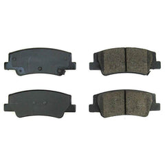 Power Stop 16-2299 Z16 Evolution Clean Ride Premium Ceramic Rear Brake Pads for 2020 Hyundai Sonata Hybrid Blue, Hybrid Limited, Hybrid SEL, Limited, SE, SEL, SEL Plus product image
