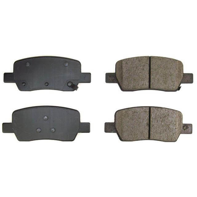 Power Stop 16-2381 Z16 Evolution Clean Ride Premium Ceramic Rear Brake Pads for 2021 Hyundai Santa Fe Calligraphy, Hybrid Blue, Hybrid Limited, Hybrid SEL Premium, Limited, SE, SEL product image
