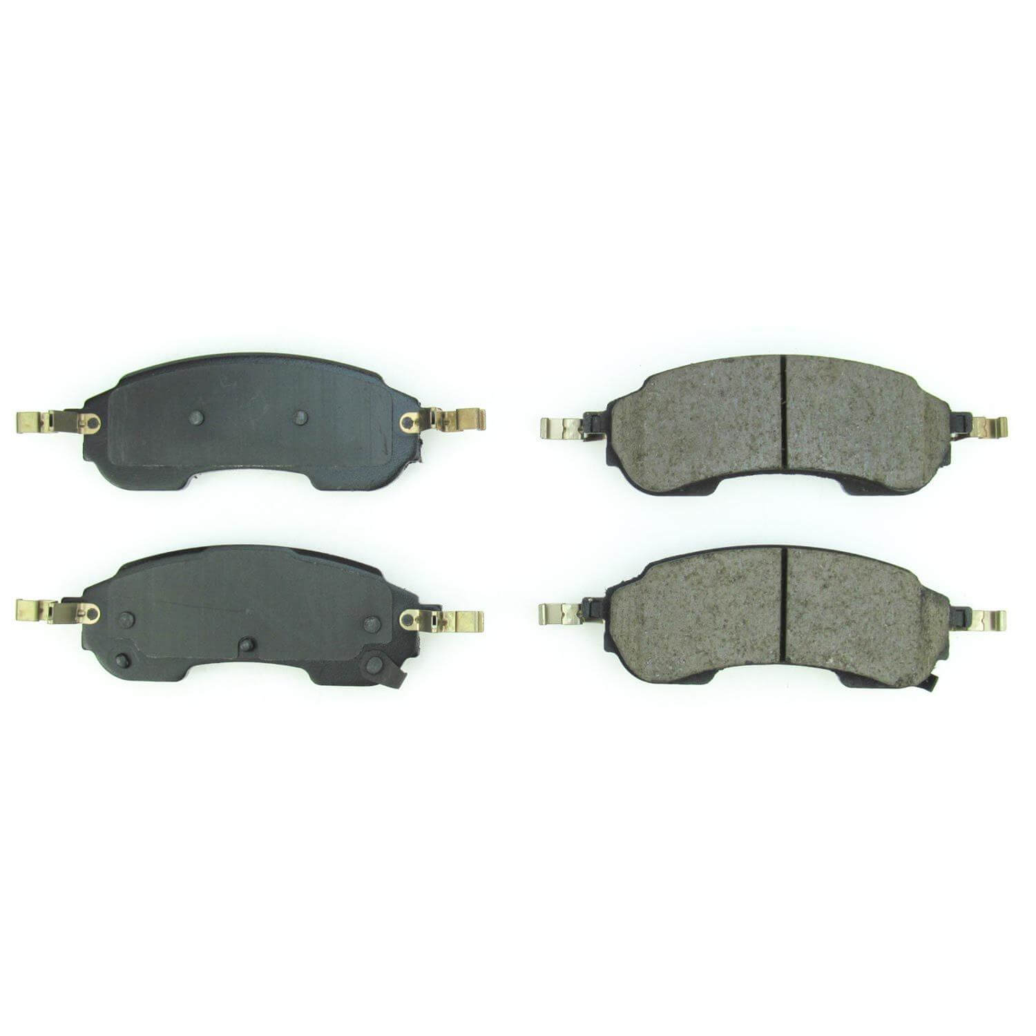 Power Stop 16-2414 Z16 Evolution Clean Ride Premium Ceramic Rear Brake Pads for 2021 Ford Bronco Badlands, Base, Big Bend, Black Diamond, First Edition, Outer Banks, Wildtrak product image