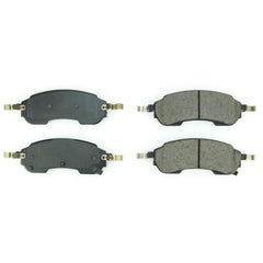Power Stop 16-2414 Z16 Evolution Clean Ride Premium Ceramic Rear Brake Pads for 2021 Ford Bronco Badlands, Base, Big Bend, Black Diamond, First Edition, Outer Banks, Wildtrak product image