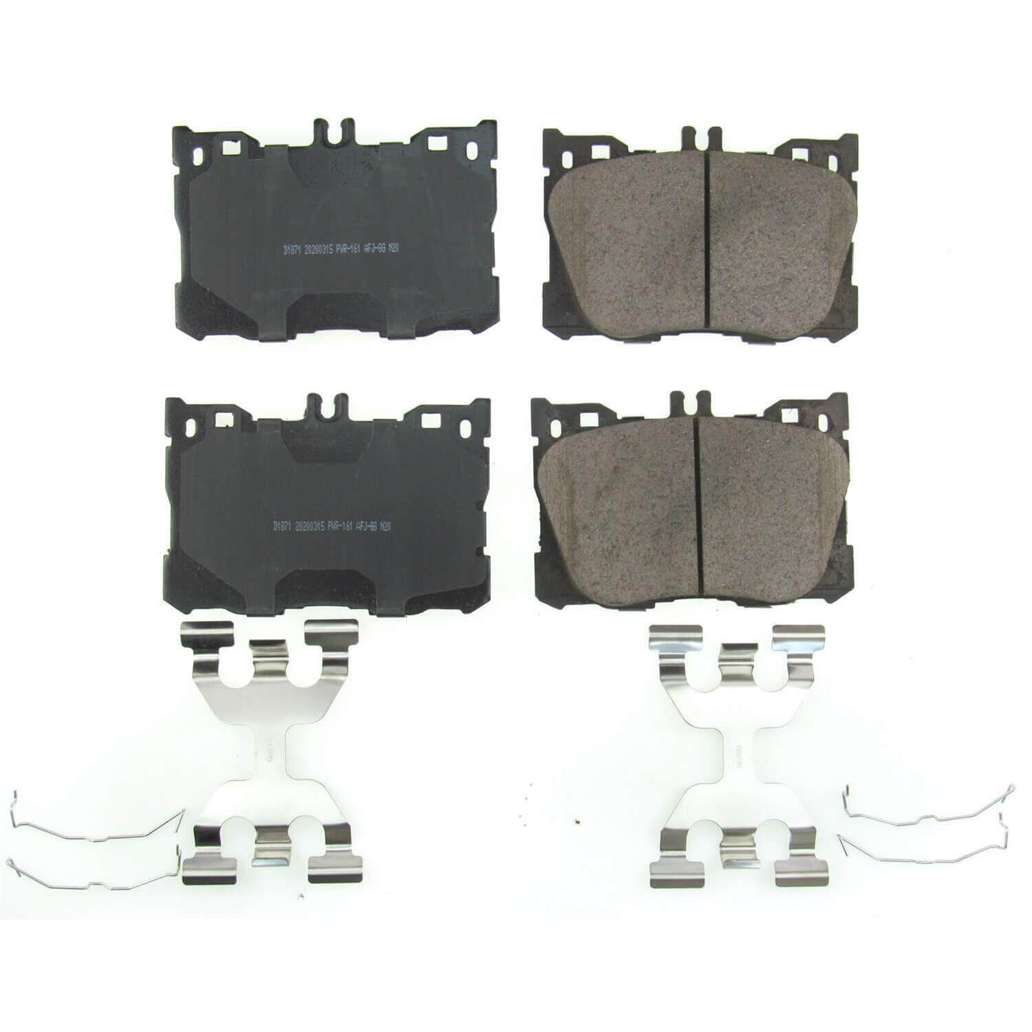 Power Stop 17-1871 - Z17 Evolution Plus Premium Ceramic Front Brake Pads vehicle fitment brake part