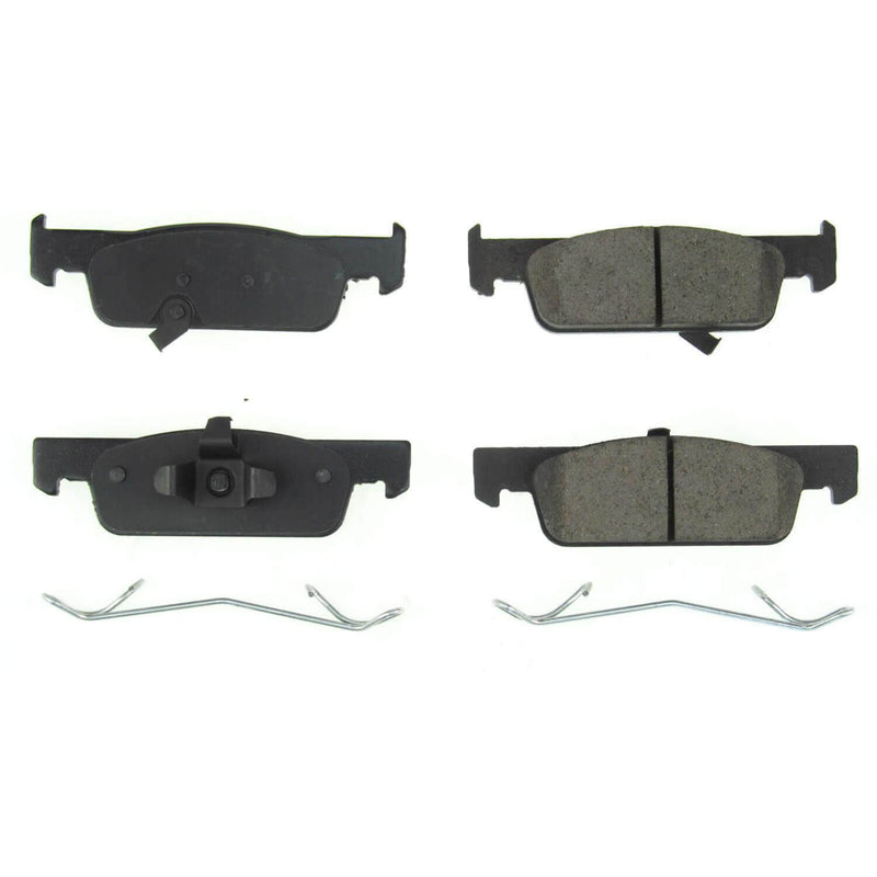 Power Stop 17-1955 - Z17 Evolution Plus Premium Ceramic Front Brake Pads vehicle fitment brake part